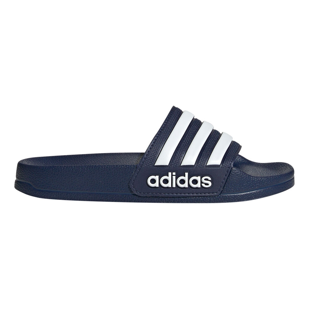 adidas Adilette Shower Chanclas Niños-Azul Oscuro,Blanco