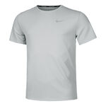 Ropa Nike Nike Dri-Fit Miler Dri-Fit Miler UV Camiseta De Running Hombres-Gris Claro