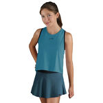 Ropa Endless Endless Court Camiseta de tirantes Chicas - color petr&oacute;leo, 