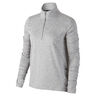 Element Half-Zip Camiseta De Manga Larga Mujeres-Gris Claro,Plateado