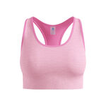 Ropa Odlo Odlo Seamless Medium Padded Sport Sujetador deportivo Mujeres-rosa