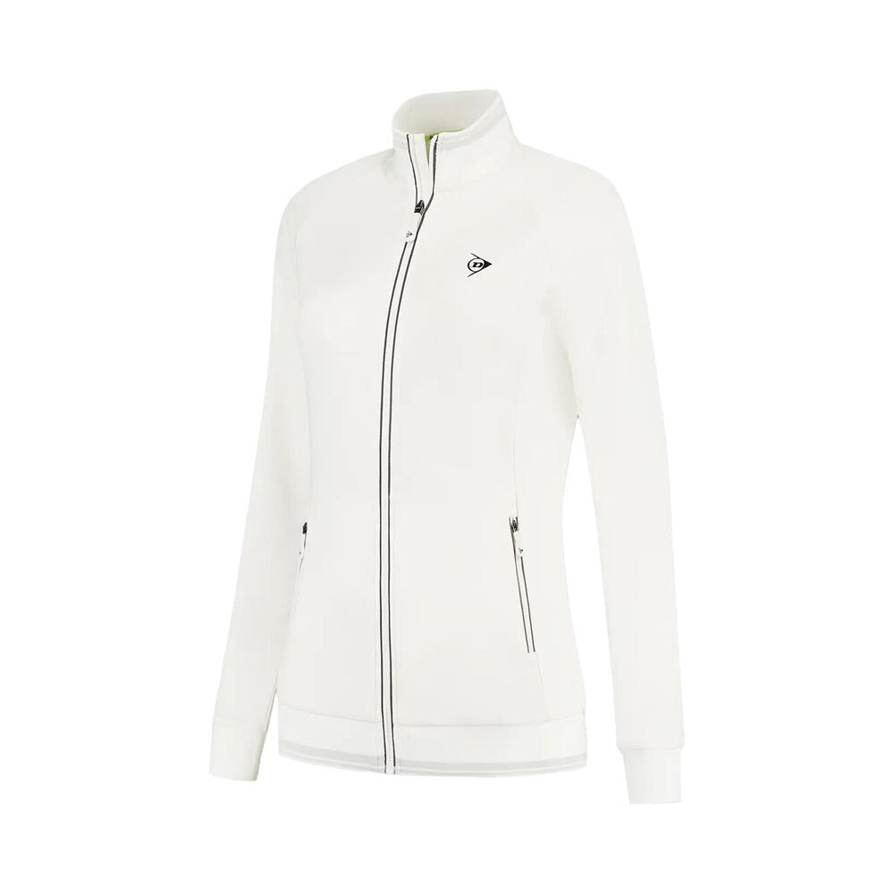 Dunlop Club Knitted Chaqueta De Entrenamiento Chicas-Blanco