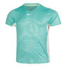 Dri-Fit Court Printed Camiseta de manga corta Hombres - turquesa, blanco