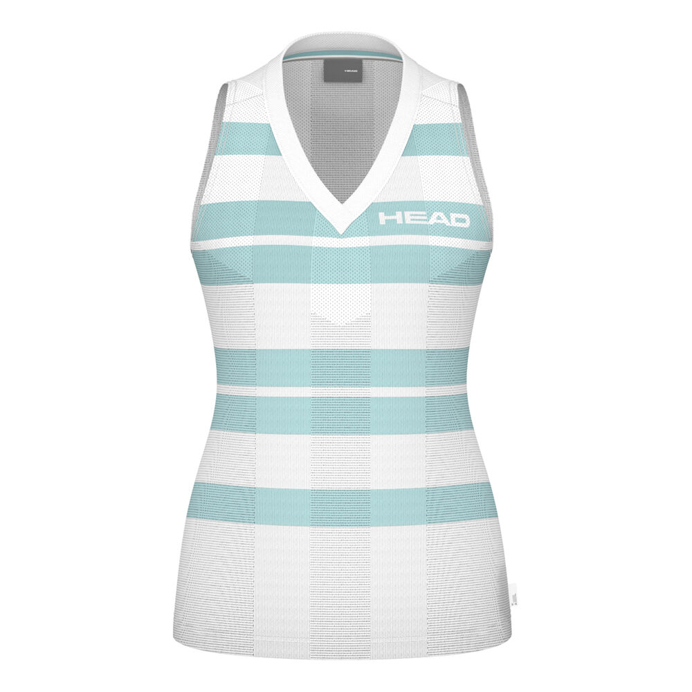 HEAD Performance Camiseta De Tirantes Mujeres-Blanco,Mint