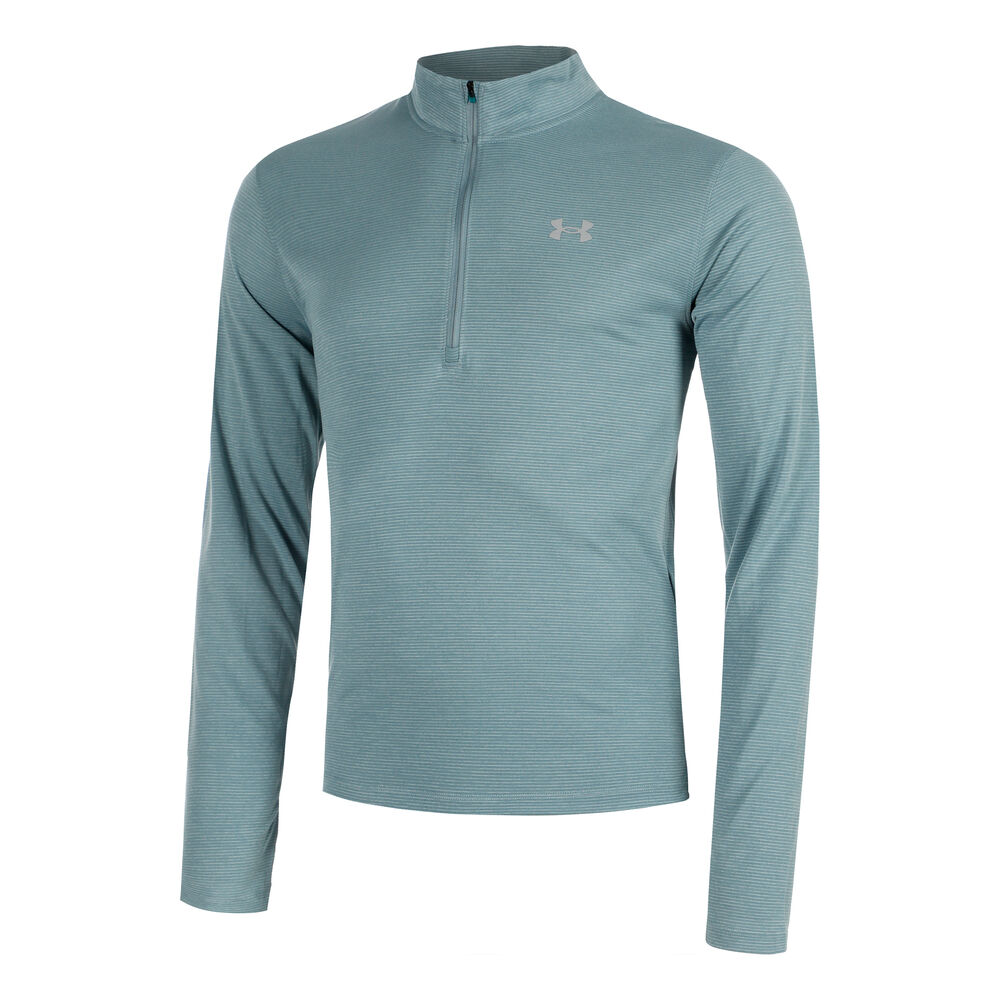Under Armour Launch Quarter-Zip Camiseta de running Hombres - azul-gris,