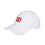 Ropa De Tenis Wilson U Active Perforated Cap Bright White/Infrared
