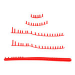 Accesorios para raquetas Wilson Wilson Clash Team Juego De Cintas Con Ojales-Negro