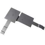 Accesorios de pista Tegra Tegra Tigerband Conector De Líneas 5cm-Plateado