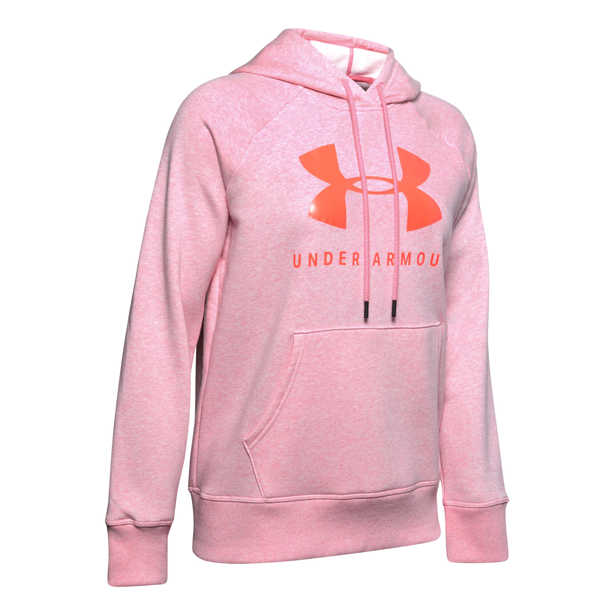 Armour Rival Sportstyle Graphic Sudadera Con Capucha Mujeres - Rosa, Naranja online | Tennis-Point