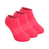 Calcetines De Tenis Pack De 3-Rosa