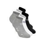 Ropa De Tenis BIDI BADU No Party XXL No Show Move Socks 6 Pack - black