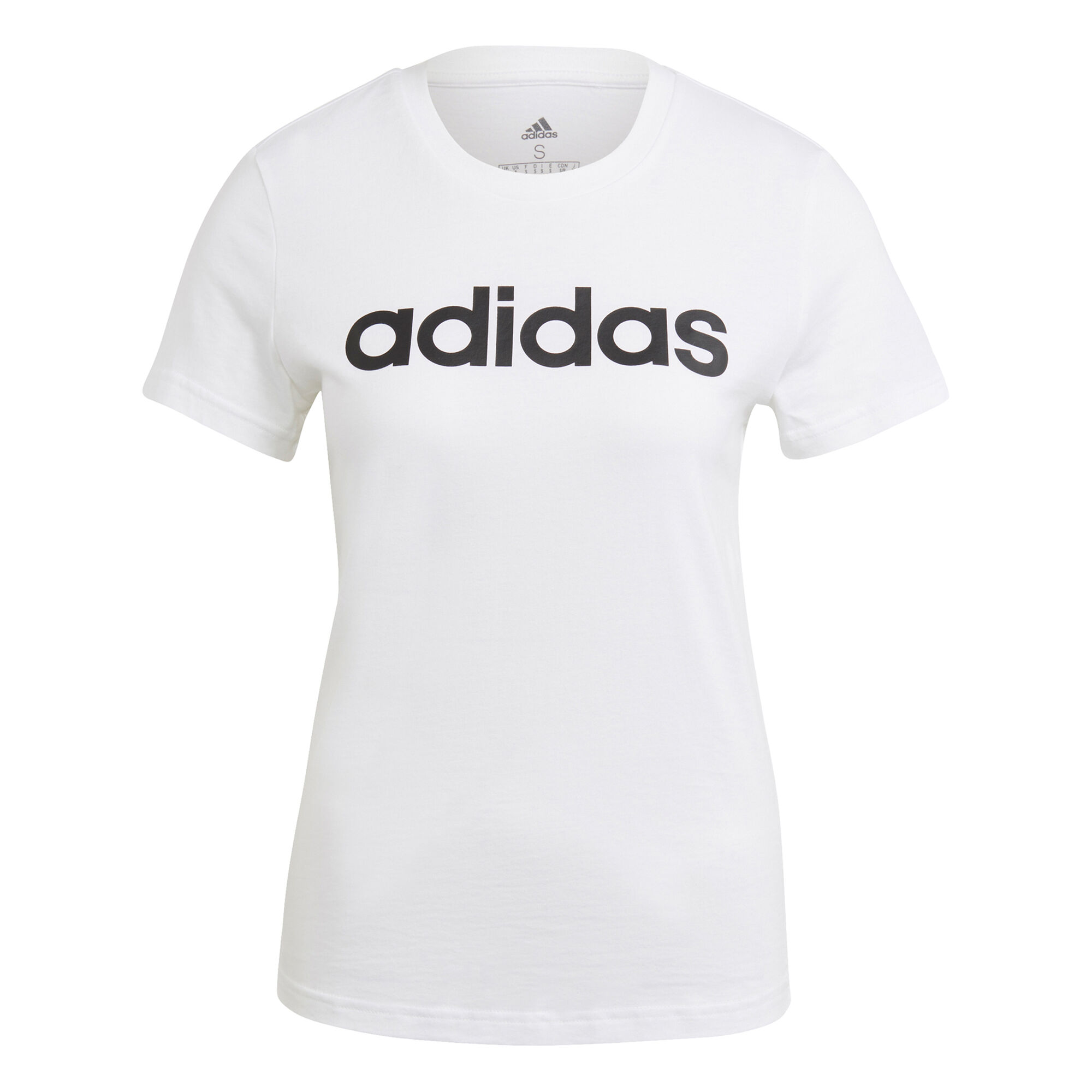Renunciar claramente Prominente adidas Linear Camiseta De Manga Corta Mujeres - Blanco compra online |  Tennis-Point