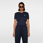 Ropa JLindeberg JLindeberg Ada Camiseta De Manga Corta Mujeres-Azul Oscuro