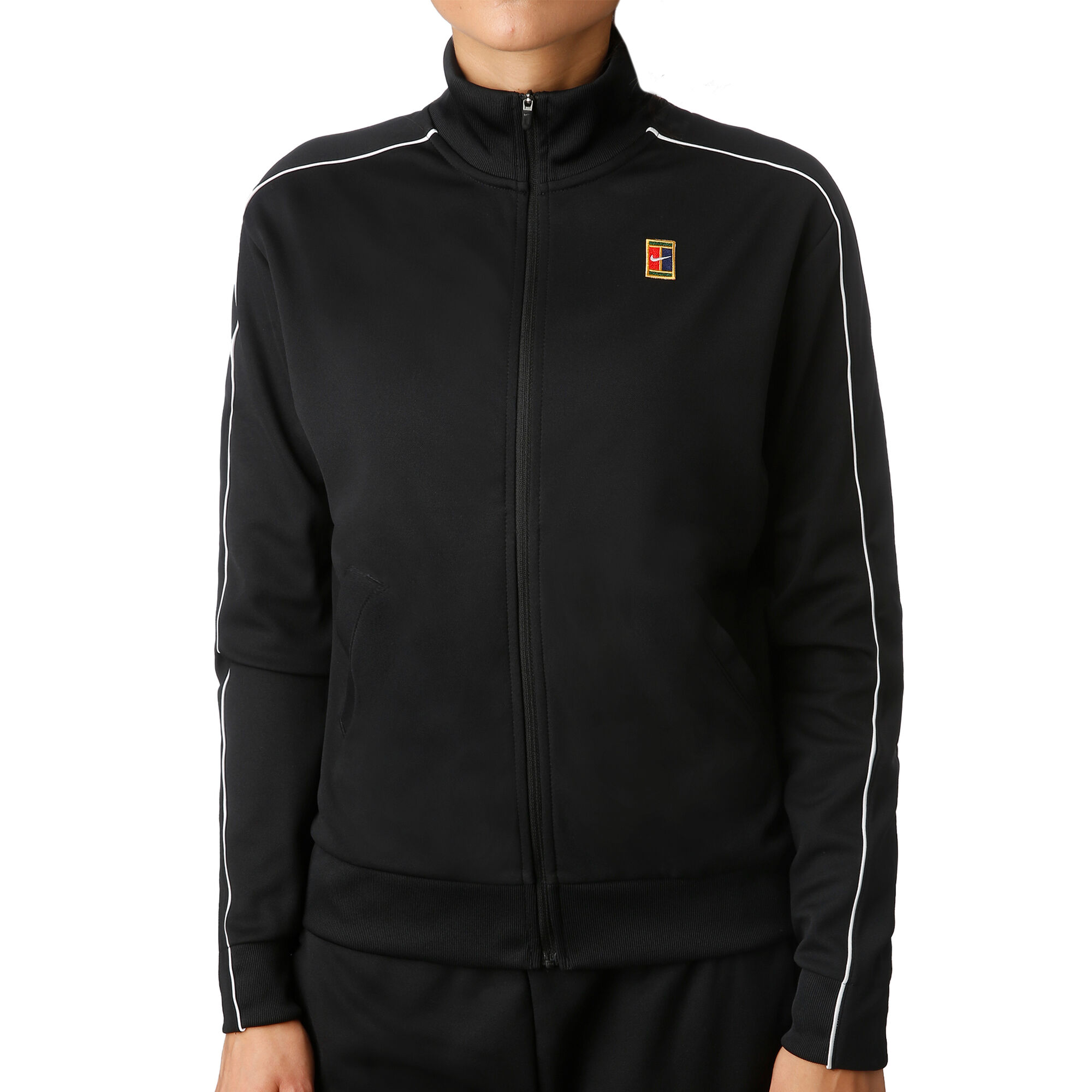 Precipicio niña Rascacielos Nike Court Chaqueta De Entrenamiento Mujeres - Negro, Blanco compra online  | Tennis-Point