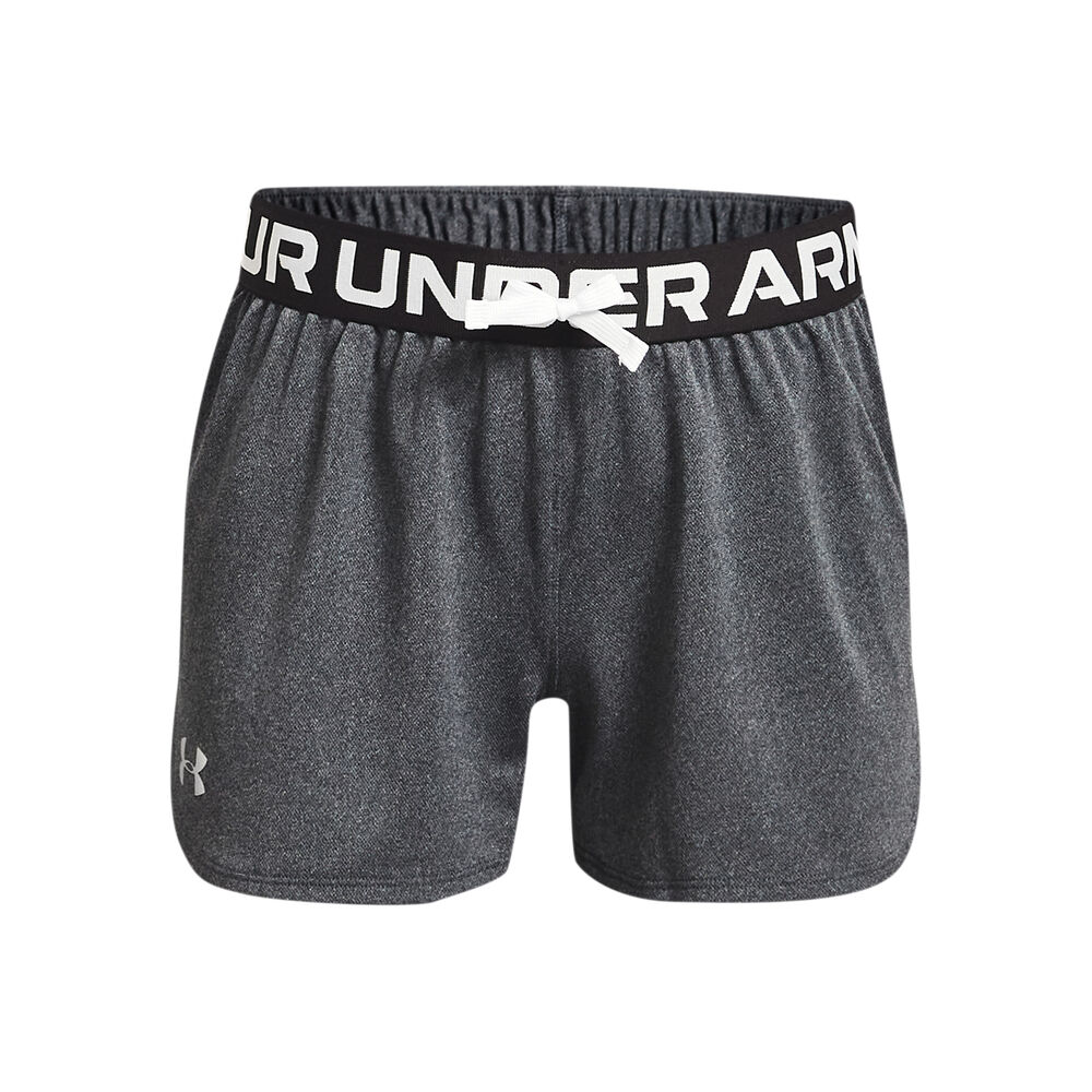 under armour play up solid shorts chicas - gris oscuro