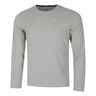 Dri-Fit Miler Dri-Fit Miler UV Camiseta De Running Hombres-Gris Oscuro