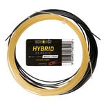 Cordajes De Tenis Tennis-Point Hybrid Classic 2x6,5m natur, schwarz