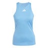 Y-Camiseta De Tirantes Mujeres-Azul Claro,Blanco