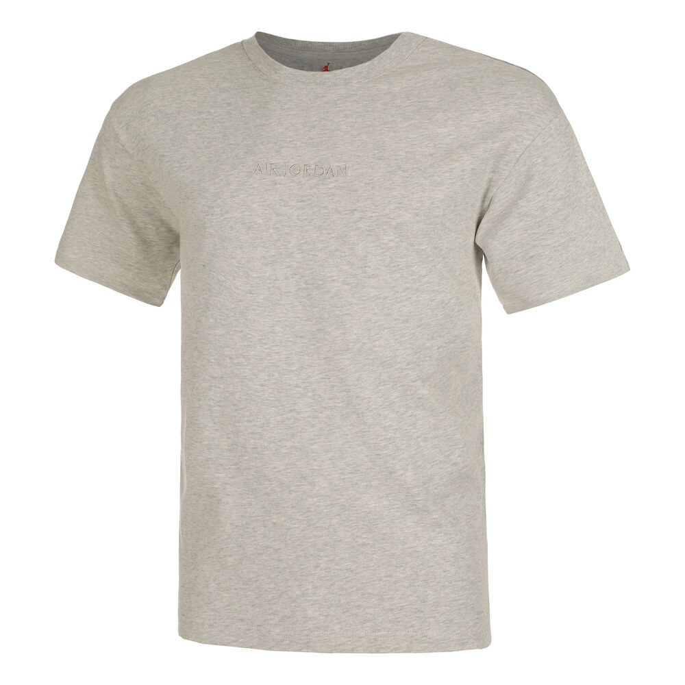 Nike Air Jordan Wordmark Camiseta De Manga Corta Hombres-Gris