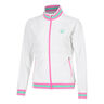 Tipping Chaqueta de entrenamiento Mujeres - blanco, verde