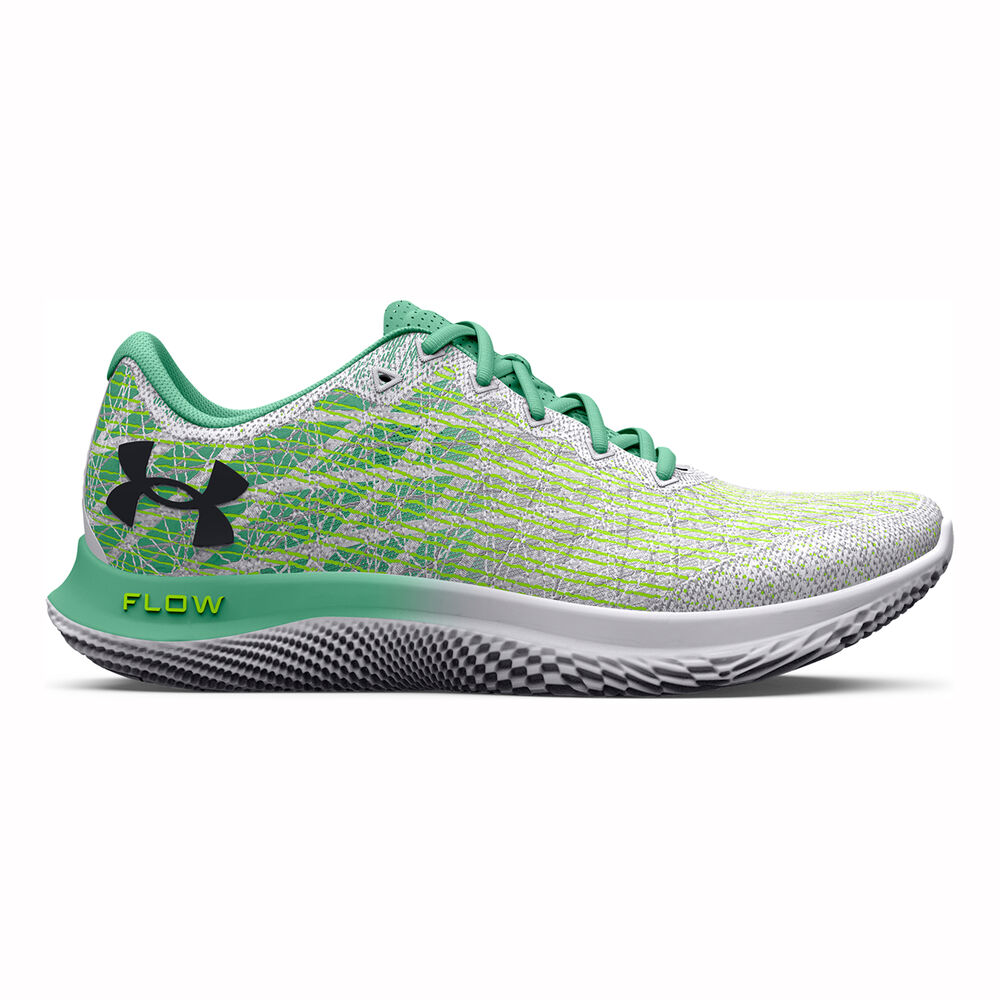Under Armour FLOW Velociti Wind 2 Zapatilla Neutral Mujeres - Blanco, Verde
