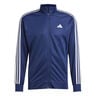 Training Essential 3 Stripes Chaqueta De Entrenamiento Hombres-Azul Oscuro
