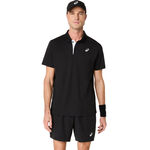 Ropa ASICS ASICS Court Polo Hombres-Negro