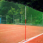 Accesorios de pista Tegra Tegra 40 X 2,50 M Red Separadora De Campos-Negro