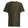 Training Essential Stretch Camiseta de manga corta Hombres-verde oscuro