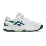 Zapatillas de tenis ASICS ASICS GEL-DEDICATE 8 GS Zapatilla todas las superficies Ni&ntilde;os-blanco, gris