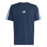 3Stripes Tee Camiseta de manga corta Hombres - azul oscuro, azul claro