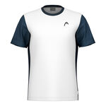 Ropa HEAD HEAD Slice Camiseta De Manga Corta Hombres-Blanco