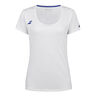 Play Cap Sleeve Camiseta De Manga Corta Mujeres-Blanco