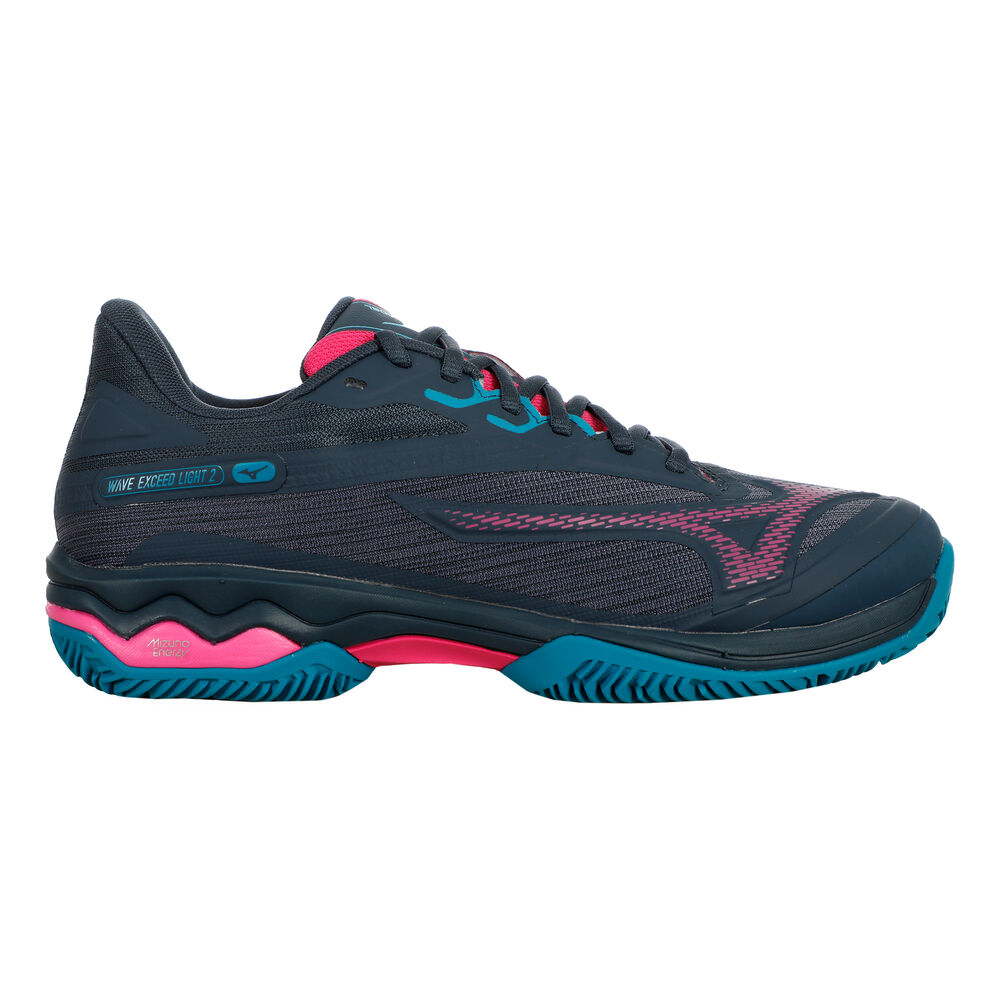 Mizuno Wave Exceed Light Zapatilla De Pádel Mujeres - Azul Oscuro, Lila