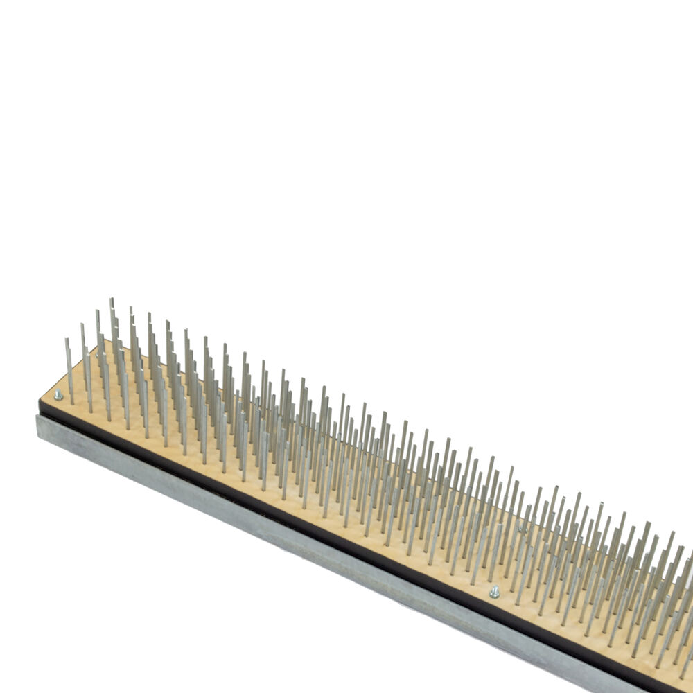 Tegra Escoba De Alambre 2m Con Soporte - Plateado