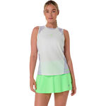Ropa ASICS ASICS  Court All Over Print Camiseta de tirantes Mujeres - crema, azul-gris