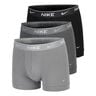 Everyday Cotton Stretch Calzoncillos Tipo Bóxer Hombres-Negro,Gris