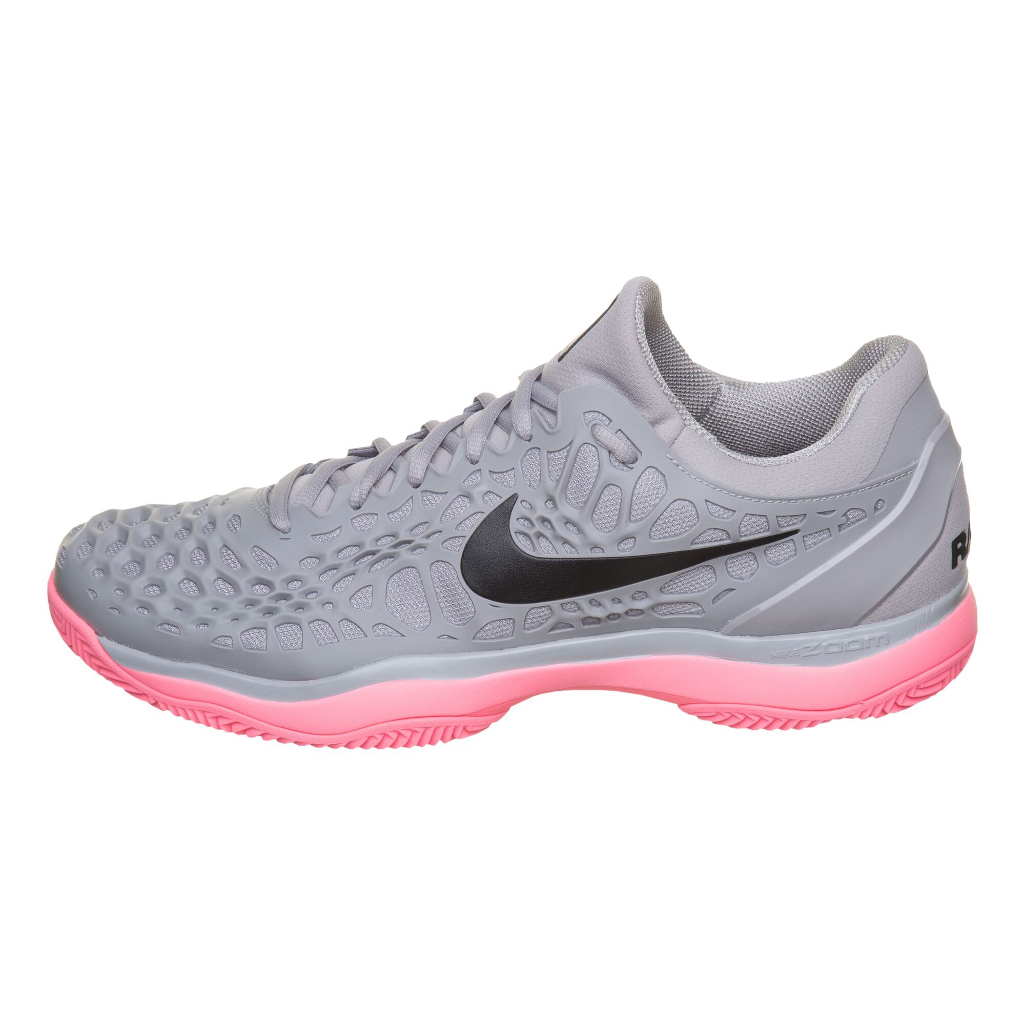 Nike Cage 3 Clay Zapatilla Tierra Edición Especial Hombres - Gris, Rosa compra online