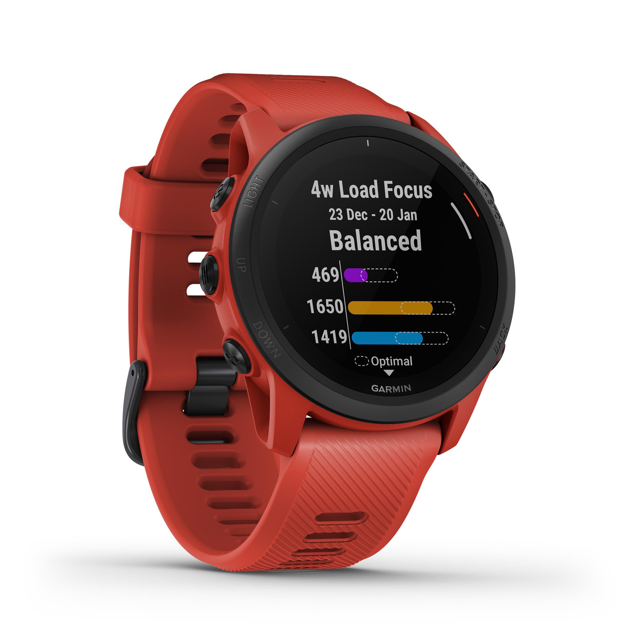 Buy Garmin Forerunner 745 Reloj Con Puls metro Rojo online
