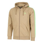 Ropa Quiet Please Quiet Please Wild Taped Zip Sudadera Con Cremallera Hombres-Beige,Verde Neón