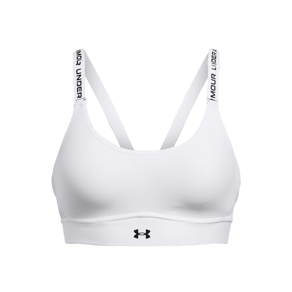Under Armour Infinity Mid 2.0 Sujetador Deportivo Mujeres - Blanco