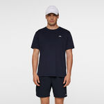 Ropa JLindeberg JLindeberg Ade Camiseta De Manga Corta Hombres-Azul Oscuro