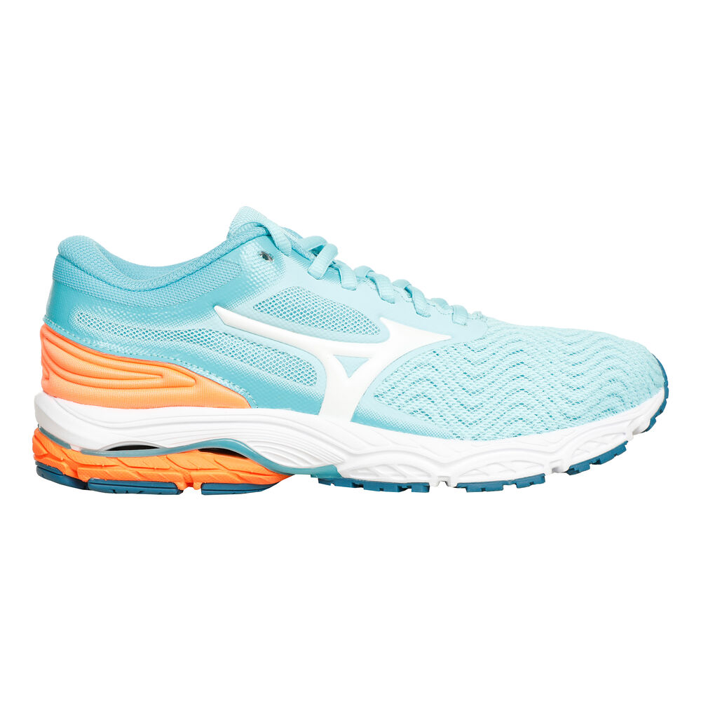 Mizuno Wave Prodigy 4 Zapatilla Neutral Mujeres - Azul Claro, Blanco
