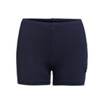 Ropa Fila Fila Bella Shorts Con Bolsillo Para Pelota Mujeres-Azul Oscuro