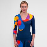 Ropa De Tenis BIDI BADU Twiggy V-Neck Longsleeve
