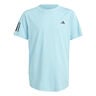 Club 3 Stripes Camiseta de manga corta Chicos - turquesa, 