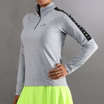 Ropa Endless Endless Kirsch Iconic Ii Camiseta De Manga Larga Mujeres-Gris,Negro