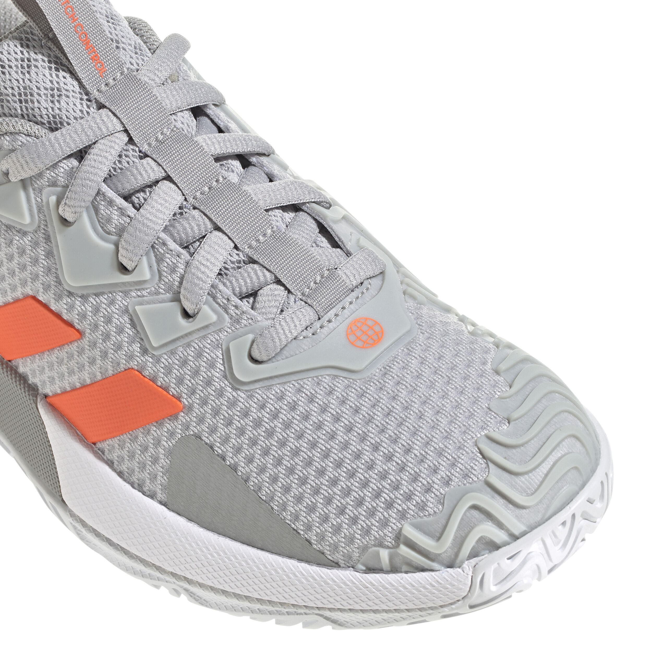 Zapatillas adidas grises con naranja on sale