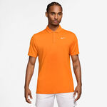 Ropa Nike Nike Dri-Fit Victory Court Solid Polo Hombres - naranja, blanco