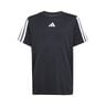 Training Essentials 3 Stripes Camiseta De Manga Corta Niños-Negro,Blanco